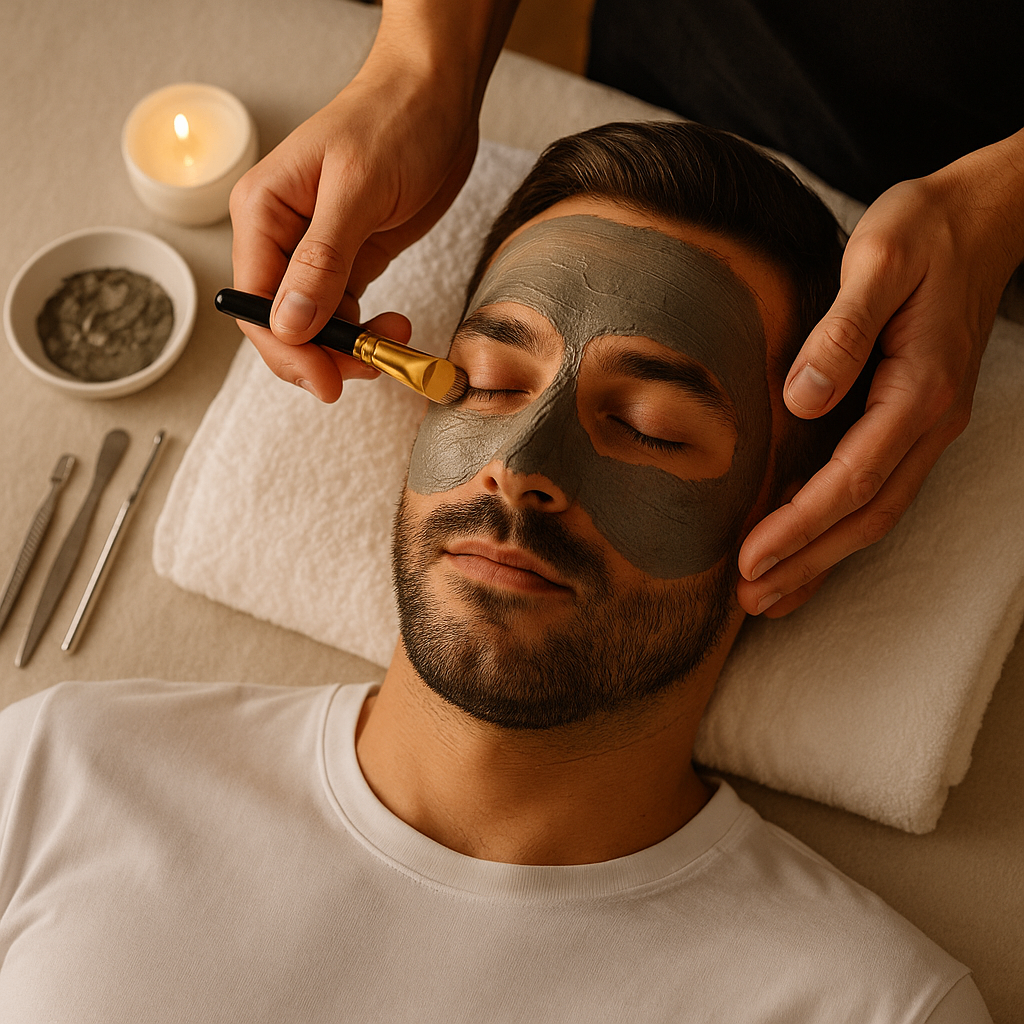 تنظيف بشرة + ماسك